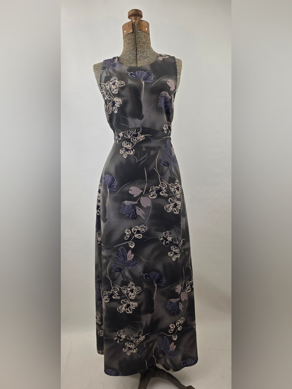 Knapp Studio Vintage 90's Floral Crossback Moody Multicolor Whimsigoth Maxi